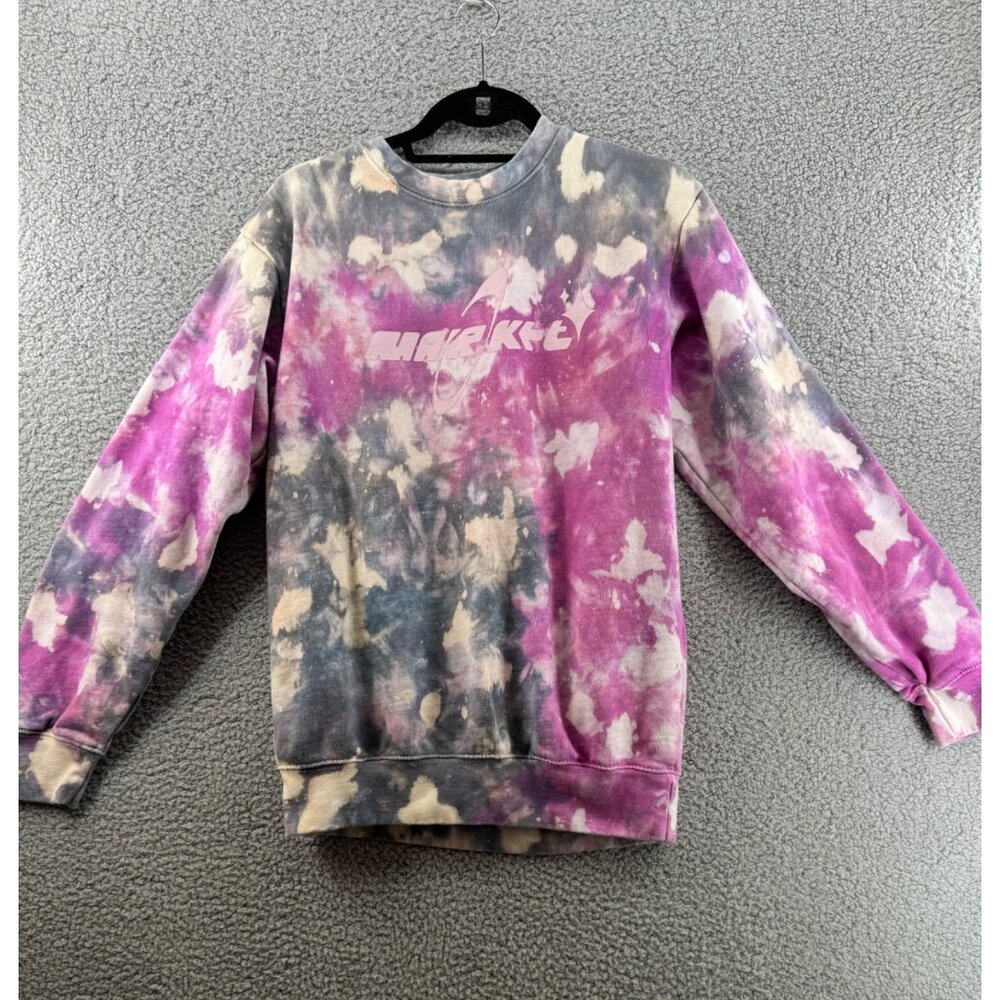 Market Tie-Dye Sweatshirt Space Logo Unisex Size S